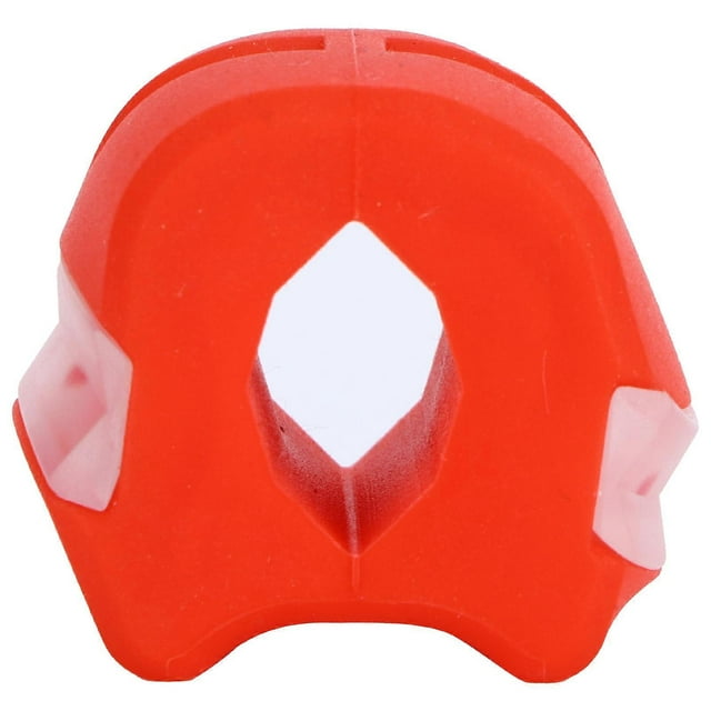 Face Muscle Masseter Trainer Fitness Silicone Jaw Exercise Ball with Box Lanyard LRed
