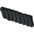 thumbnail image 2 of Men's Hanes Ultimate® 8-pack X-Temp Ultra Cushion Low-Cut Socks Color: Black Size: 6-12, 2 of 4