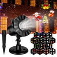 thumbnail image 6 of SHANNA Halloween Christmas Projector Lights - 16 HD Effects Slides Waterproof Landscape Projector Lamp for Holiday Party Home Garden Decorations, 6 of 16