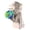 Light Ashy, variant on Plush Boxing Animal Hand Puppets, Interactive Dinosaur Stuffed Boxing Puppet, Soft Punching Hand Doll for Party Game Stage Performance Leisure Entertainment Prop Decor