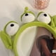 thumbnail image 3 of Diadema extraterrestre de tres ojos, diadema elástica de felpa con forma de globo ocular, diadema extraterrestre monstruo, accesorios para fiesta, lavado de cara, ducha, belleza, 3 of 4