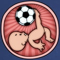 thumbnail image 2 of CafePress - Soccer Baby Kick Maternity Dark T Shirt - Maternity Dark T-Shirt, 2 of 3