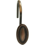 Elegant Home Decorative Shower Hooks, Rubbed Bronze