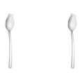 thumbnail image 3 of Matsuzay 2 en 1 Tenedor Cucharas Ensalada Pastas Utensilios de cocina Postre Tenedores Vajilla para la familia Camping Picnic Accesorios Viaje L Plata L 2Conjunto, 3 of 6