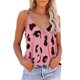 thumbnail image 1 of Top con tirantes finos para mujer, cuello en V, sin mangas, estampado de leopardo, Top informal de verano fresco a la moda, 1 of 5