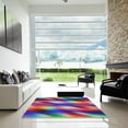 thumbnail image 6 of Ahgly Company Indoor Rectangle Patterned Gunmetal Gray Abstract Area Rugs, Swatch Sample, 6 of 6