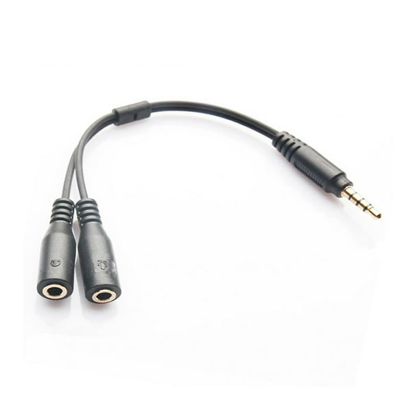 Headphones Splitter Speaker Headphone Splitter Headset Adapter Microphone Combo Jack Splitter