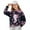 Axolotl Butterfly Cherry Blossom, variant on Xoenoiee Deer Hunting Camo Print Girls Oversized Crew Neck Long Sleeve Sweatshirt Casual Loose Reverse Seam Side Slit Fall Pullover Top, 11-12 Years