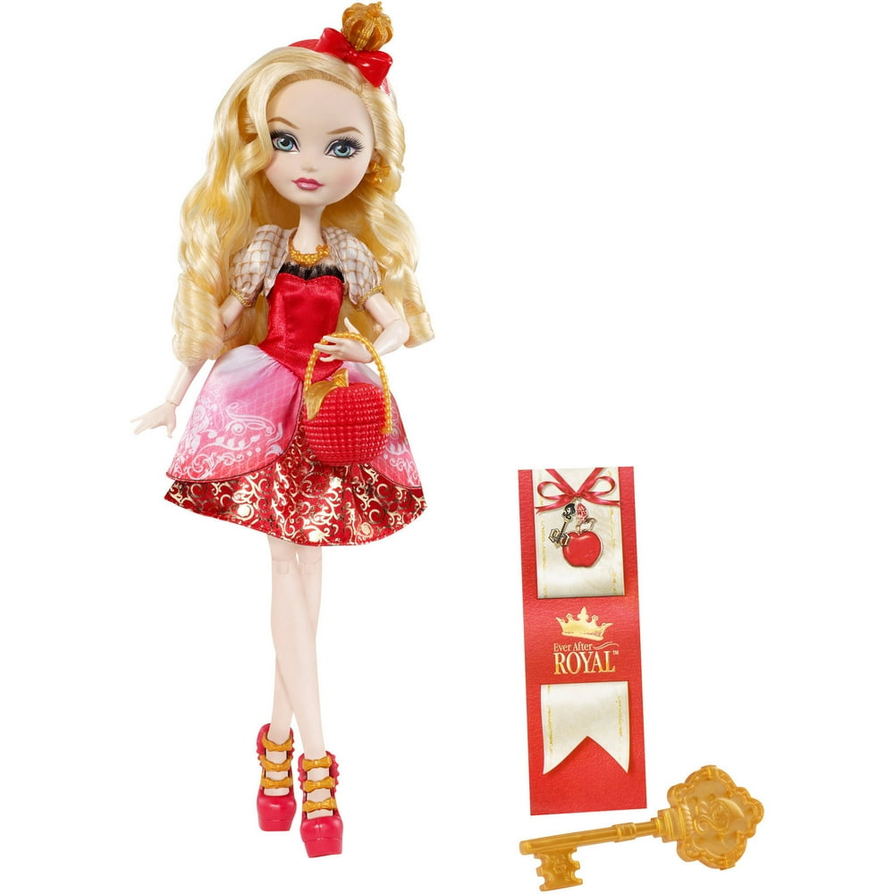 ever after high getting fairest apple white doll