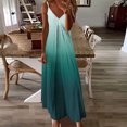 thumbnail image 1 of Liquidation d'Été 2025! Robe pour Femmes Grande Taille, Liquidation de Robes d'Été pour Femmes, Robe d'Été Décontractée pour Femmes à Plis Imprimée Camis Sans Manches à Col en V, 1 of 5