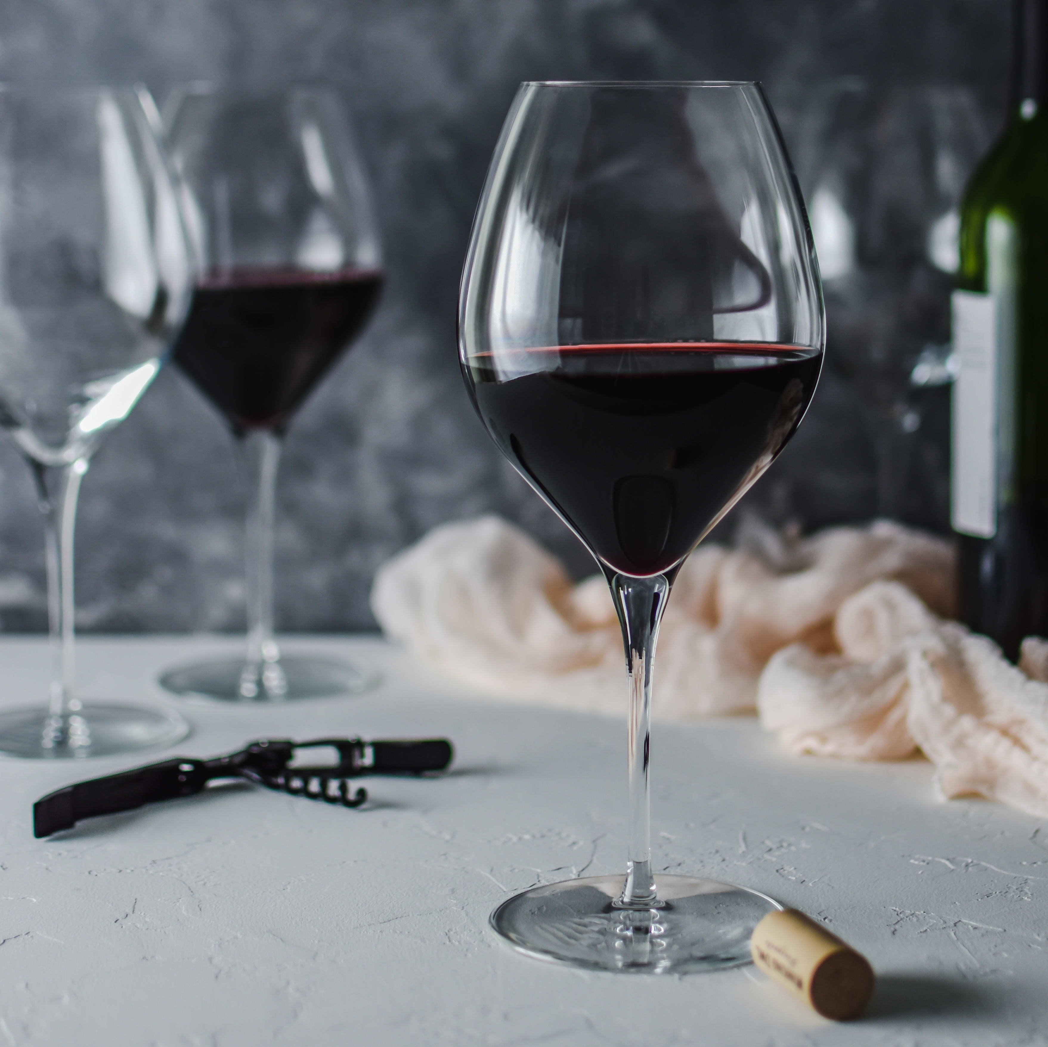 Libbey Signature Westbury Red Wine Glasses, 25.75ounce, Set of 4