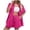 Hot Pink, variant on Short Sets for Women, Women's Fashion Casual Suit Solid Color Summer Shorts And Shirt Top Two Piece Sets Lapel Slim Suits Wine S