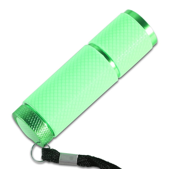 Mini lámpara UV para uñas de gel, linterna LED, secador de uñas portátil, herramientas de arte de uñas, lámpara LED UV para uñas, verde