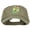 Olive, variant on USA State Indiana Patched Low Profile Cap - Navy OSFM
