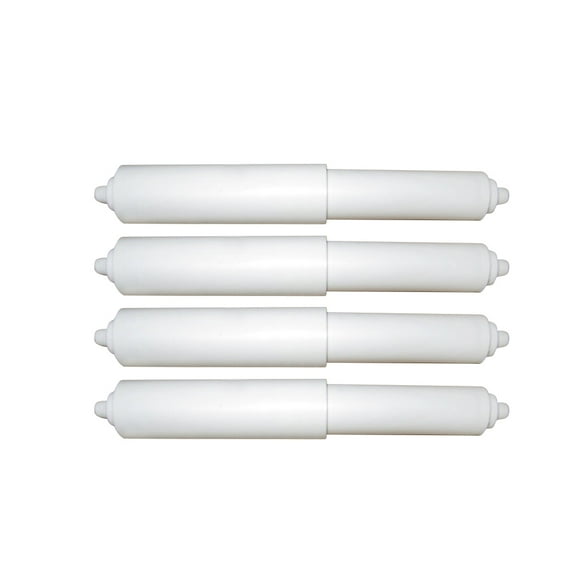 Gymnture 4pcs White Holder Replacement Rollers Rods
