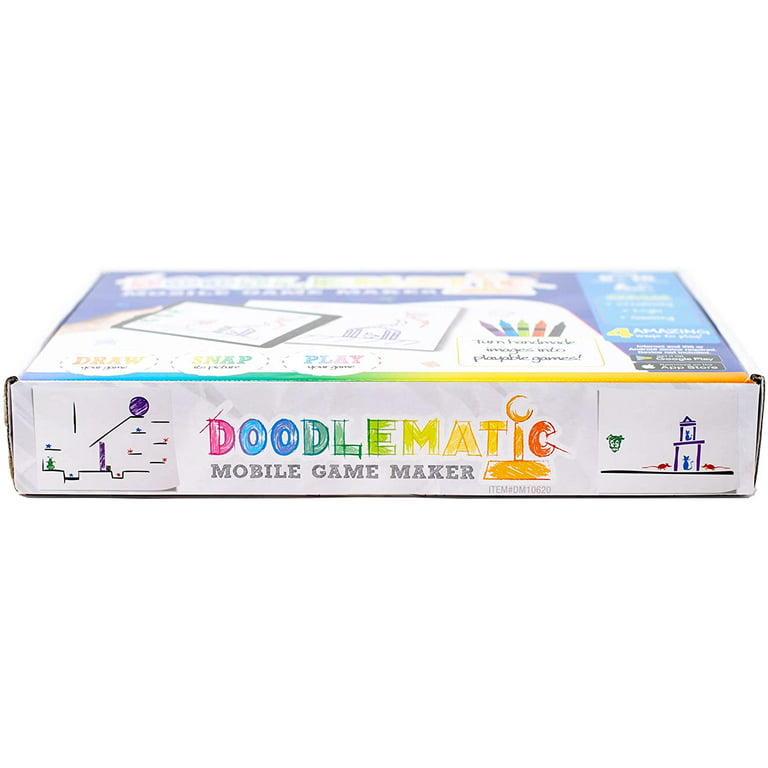 Doodlematic: Transform Creative Drawings To Animated Playable Kids Games On  Your Mobile Device - Build Your Own