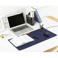 thumbnail image 2 of Langgg Soft Mouse Pad Table Computer Desk Mat Felt Laptop Cushion Office Home Large Dark Blue, 2 of 9