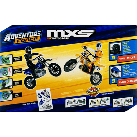 Adventure Force MXS Motocross Dungey VS Rival Racer, 2.0 PACK