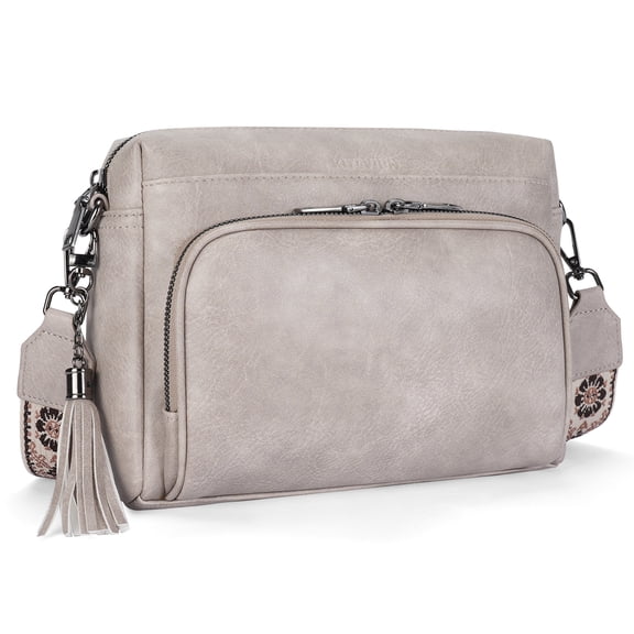 YOVIEE Stylish Crossbody Bag for Women, Ladies Adjustable Strap Shoulder Bags Messenger Bag For College Work Travel