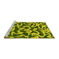 thumbnail image 2 of Ahgly Company Machine Washable Indoor Rectangle Abstract Yellow Modern Area Rugs, 8' x 12', 2 of 4
