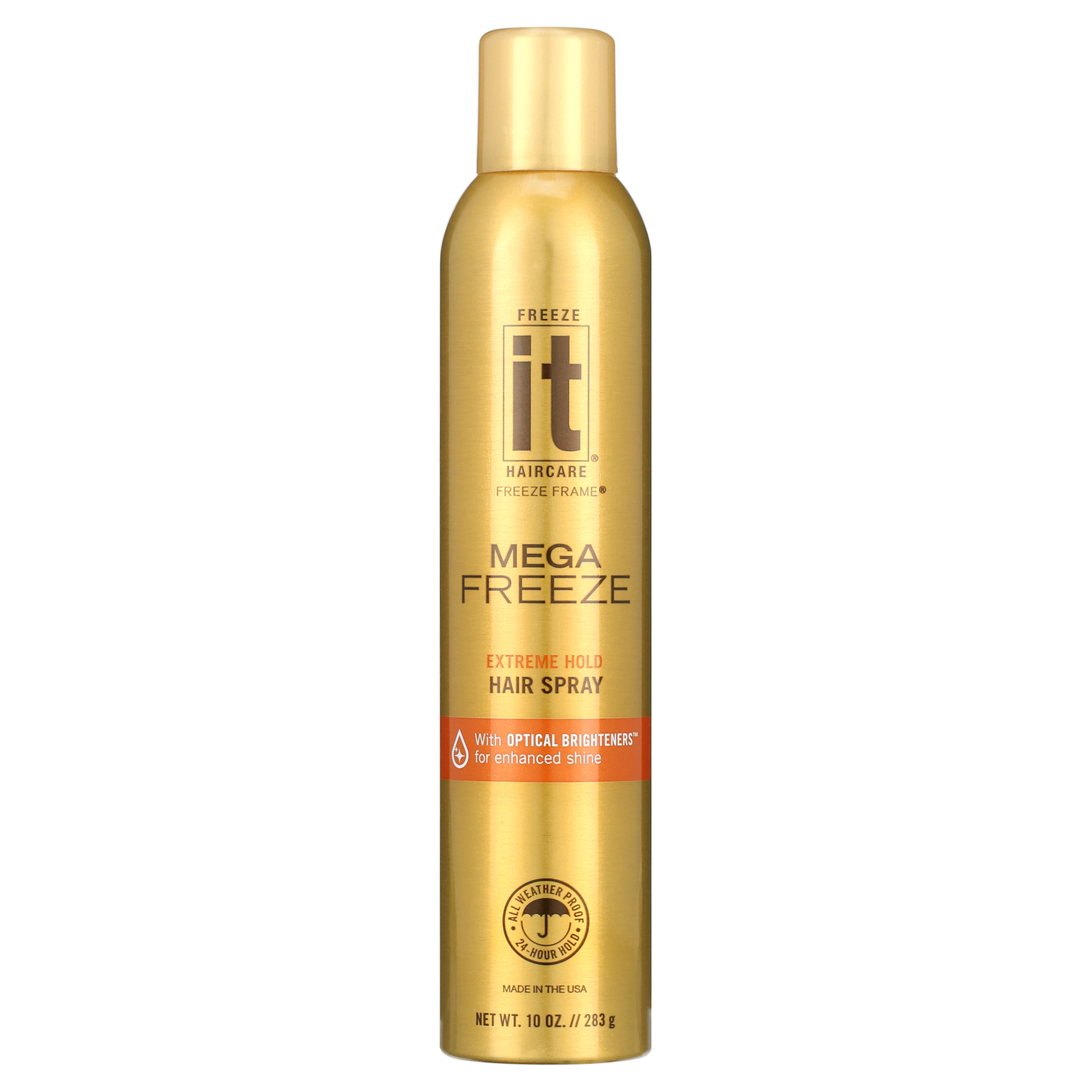 Freeze It Mega Freeze Hair Spray, Extreme Hold, 10 oz, 2-Pack photo 2
