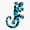 1pcs, variant on Gecko Lizard Hawaii Aloha Surf Vinyl Decal Sticker