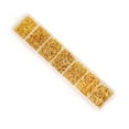 thumbnail image 1 of Transemion Jump Rings Crafts O Ring Jewelry Findings Kit Components Handcrafted Golden, 1 of 6