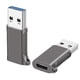 thumbnail image 2 of Adaptador convertidor de puerto USB C 3.2 tipo C hembra a USB 3.0 tipo A macho, 2 of 5