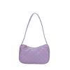 thumbnail image 1 of Bolso de hombro con hilo bordado de rombos Ins para mujer, Bolso acolchado coreano (púrpura), 1 of 6