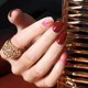 thumbnail image 5 of 100 piezas de uñas postizas transparentes en forma de abanico, puntas de arte de uñas, palo de color, palo popular, anillo de exhibición de uñas, ejercicio de pulido de gel, 5 of 5