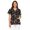 Christmas Light Print, variant on Binienty Paw Heart Pattern Healthcare Work Shirt for Women Soft Stretch Comfortable Short Sleeve Top with 2 Pockets Scrub Shirts for Medical