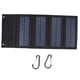 thumbnail image 1 of Panel solar de 8 W a prueba de agua 4 veces ligero para banco de energía del teléfono (negro), 1 of 9