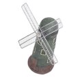 thumbnail image 1 of Dutch Windmill Statue Decorative Ornament Figurine - Exquisite Resin, Durable,Design - Perfect For Office, TV Cabinet, Desk - Great Gift Idea, 1 of 8
