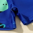 thumbnail image 5 of GYRATEDREAM Kids Toddler Boys Swimsuits Set 2 Piece Swimwear Set Short Swim Shirt Bathing Suit Set 1-5 Years, 5 of 5