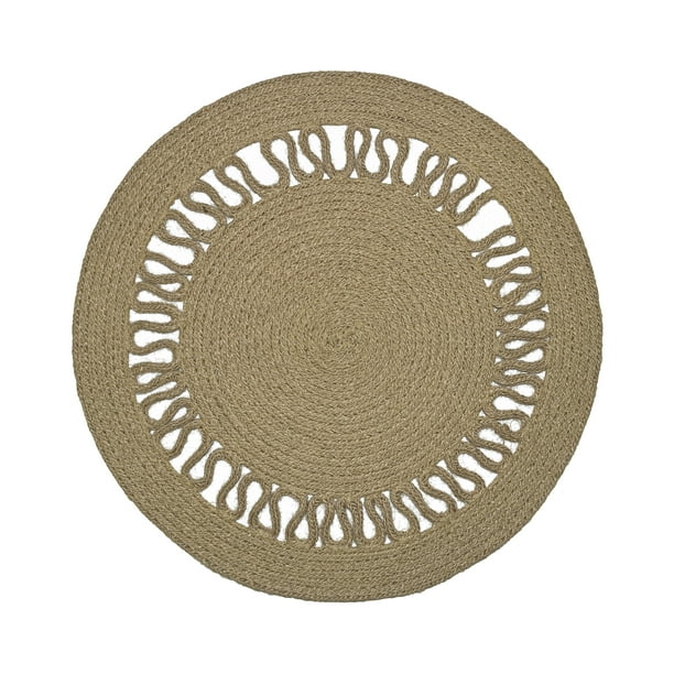 Better Homes & Gardens Natural Round Jute Placemat