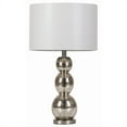 thumbnail image 1 of Coaster Contemporary Metal Table Lamp with Drum Shade in Silver, 1 of 1