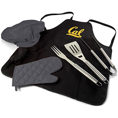 NCAA California Golden Bears BBQ Tablier Tote Pro Grill Set