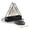 Black, variant on Full Metal Triangular Hanging Coil Tray,Citronella Coil Holder,Mosquito Repellent Coil Holder,Iron Mosquito Coil Holder,Ash Catcher Fireproof Material Incense Holder Outdoor Home Garden Decor,Black