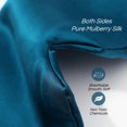 thumbnail image 6 of Silk Sleep Mask for Side Sleeper, Eye Mask Sleeping for Women Men 100% Ultra-Soft 19 Momme Grade 6A Silk, Deep Sleep Mask Light Blocking (Black), 6 of 8