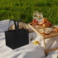 thumbnail image 1 of Nestingho 2Ud Bolsa De Fieltro Para Con Compartimentos Removibles Y Asa Color Negro, 1 of 6