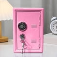 thumbnail image 6 of Lunxisen 1 Pcs Kids Locker Safe Metal Money Box Password Security Cash Storage Organizer For Home, 6 of 9