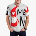 thumbnail image 3 of Rocae Gnome Home With A Cute Gnome for Men's Short Sleeve Polo Shirt, Quick Drying Performance Moisture Wicking Sports Men's Golf Shirt Small, 3 of 9