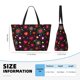 thumbnail image 4 of Disketp Geometric Hearts Bolsa de Playa de Gran Capacidad, Bolso Impermeable y a Prueba de Arena para Mujer, Ideal para Playa, Piscina y Natación, 4 of 7
