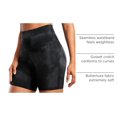 thumbnail image 4 of Shorts CRZ YOGA ButterLuxe tiro alto 15 cm negro tie dye, 4 of 4