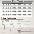 thumbnail image 3 of yunLCZ Ladies Blouse Everyday Low Price Women's Summer Solid Color High Neck Loose Casual Short Sleeved T Shirt Top workout form-fitting T-shirts women, 3 of 5