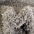 thumbnail image 4 of Unique Loom Solid Shag Collection Area Rug (3' 1" x 6' 1" Hearth Cloud Gray), 4 of 6