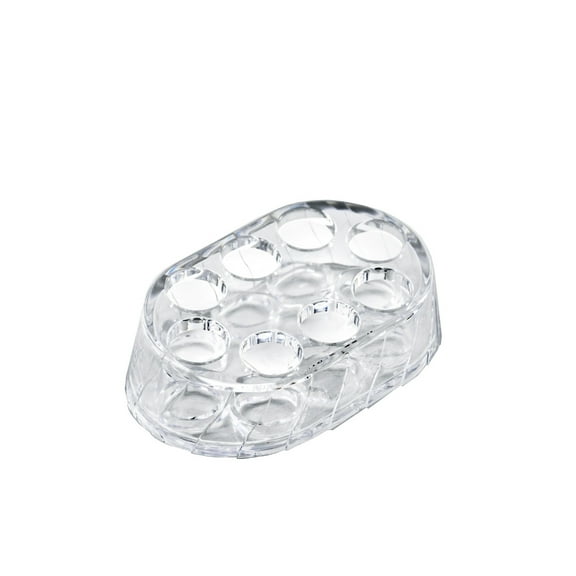 Lipstick Organizer 8 Compartments- Round Slot .875" Diameter, 2-Pack