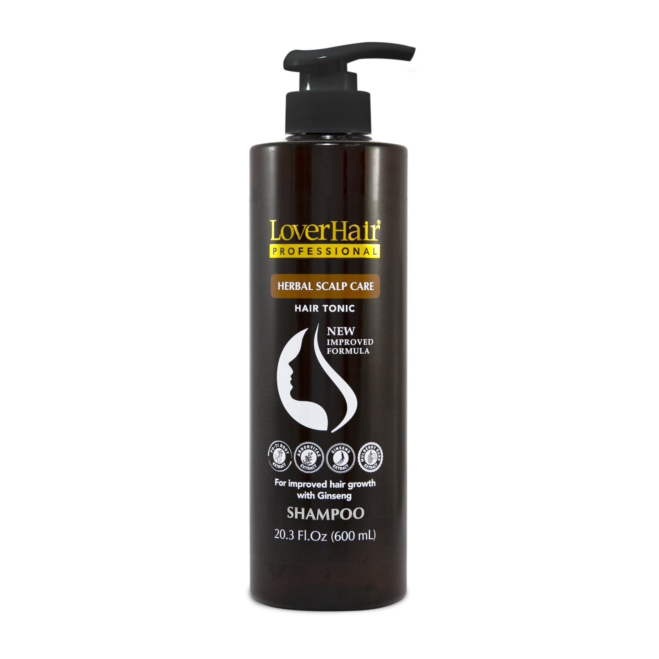 (2 pack) LoverHair Professional HERBAL Scalp Care 20.3 oz (600ml) - Shampoo