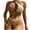 Coffee, variant on Color Block Bathing Suits for Women Two Piece Swimsuits with Thong Summer Swimsuits High Waist 2 Piece Swimsuits Bikini Sets for Women Sale
