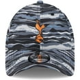 thumbnail image 2 of Men's New Era Black Tottenham Hotspur Wave All Over Print 9FORTY Adjustable Hat, 2 of 5